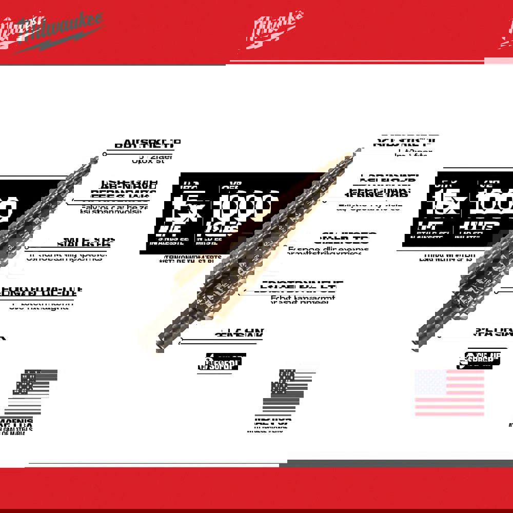 Step Drill Bits: 3/16